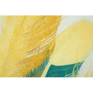 PANEL SZKLANY Z RAMĄ FEATHERS 120 3,5 80 cm